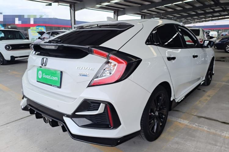 Used Honda Civic 2021 HATCHBACK 220TURBO CVT Trendy Cool Edition Rear Right 45 Deg