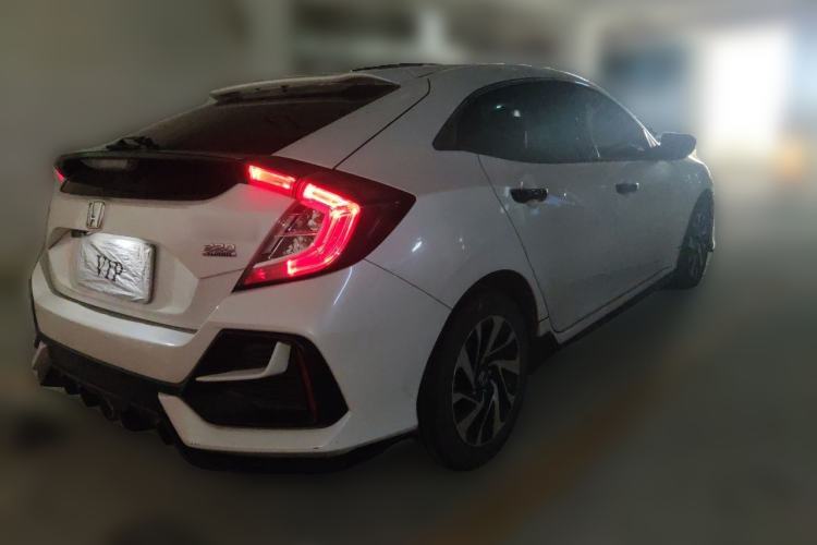 Used Honda Civic 2021 HATCHBACK 220TURBO CVT New Trendsetter Rear Right 45 Deg