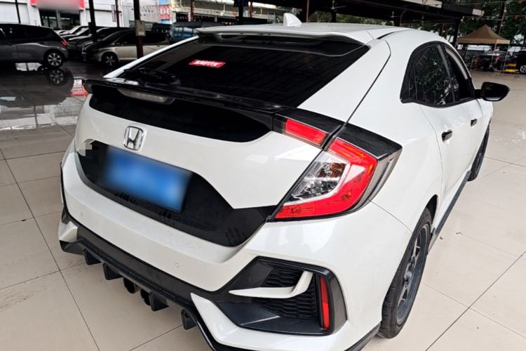 Used Honda Civic 2021 HATCHBACK 220TURBO CVT Trendy Cool Edition Rear Right 45 Deg