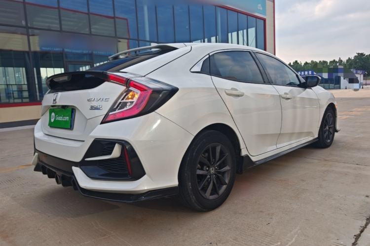 Used Honda Civic 2021 HATCHBACK 220TURBO CVT New Trendsetter Rear Right 45 Deg