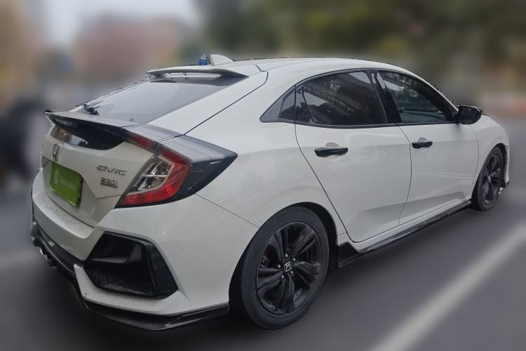 Used Honda Civic 2021 HATCHBACK 220TURBO CVT Trendy Cool Edition Rear Right 45 Deg