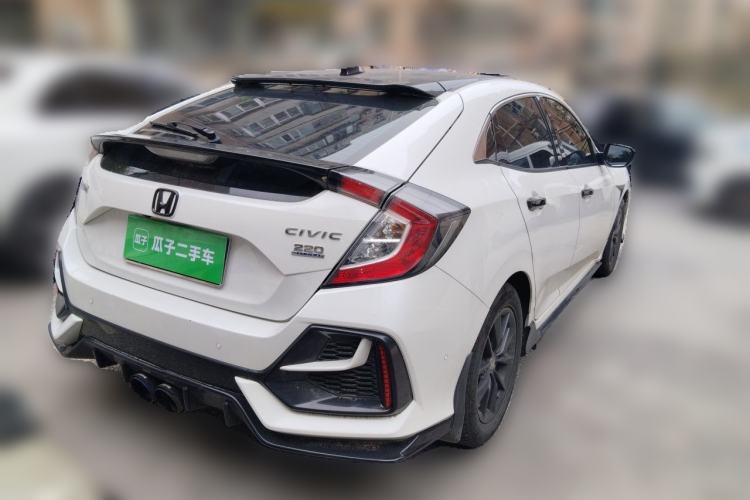 Used Honda Civic 2021 HATCHBACK 220TURBO CVT New Trendsetter Rear Right 45 Deg