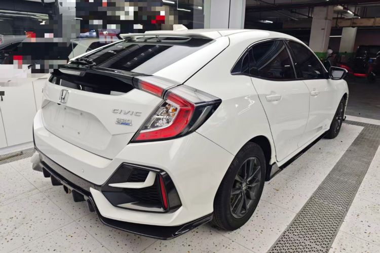 Used Honda Civic 2021 HATCHBACK 220TURBO CVT New Trendsetter Rear Right 45 Deg