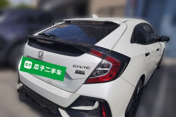 Used Honda Civic 2021 HATCHBACK 220TURBO CVT New Trendsetter Rear Right 45 Deg
