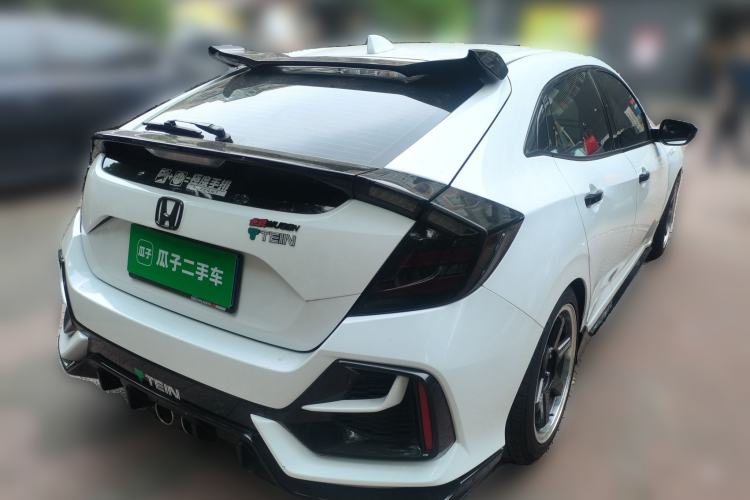 Used Honda Civic 2021 HATCHBACK 220TURBO Manual Driving Pleasure Control Rear Right 45 Deg