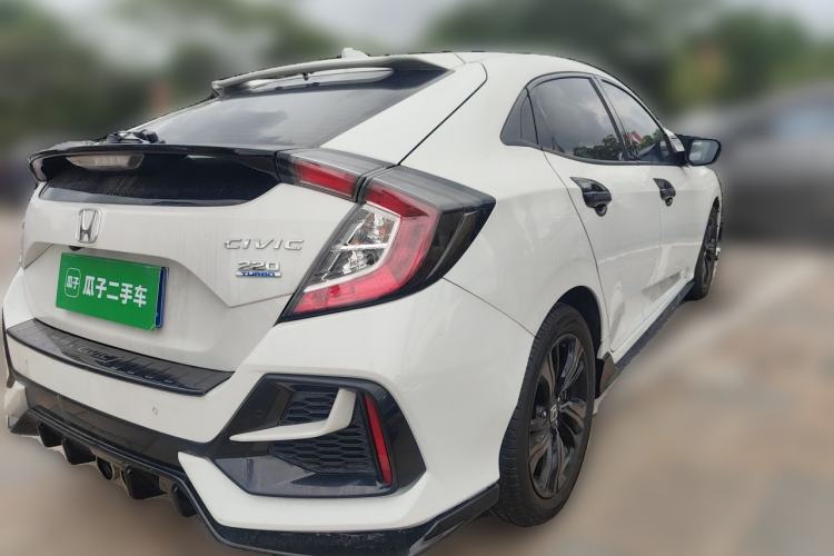 Used Honda Civic 2021 HATCHBACK 220TURBO CVT Trendy Cool Edition Rear Right 45 Deg