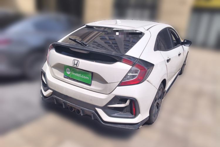 Used Honda Civic 2021 HATCHBACK 220TURBO CVT Trendy Cool Edition Rear Right 45 Deg