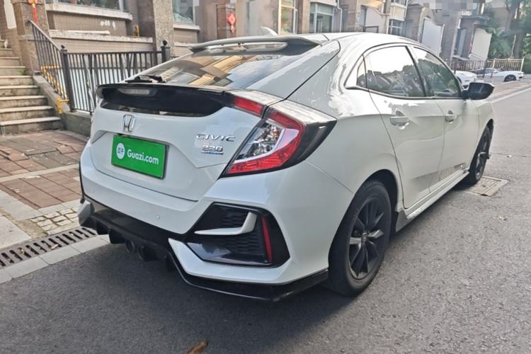 Used Honda Civic 2021 HATCHBACK 220TURBO CVT New Trendsetter Rear Right 45 Deg