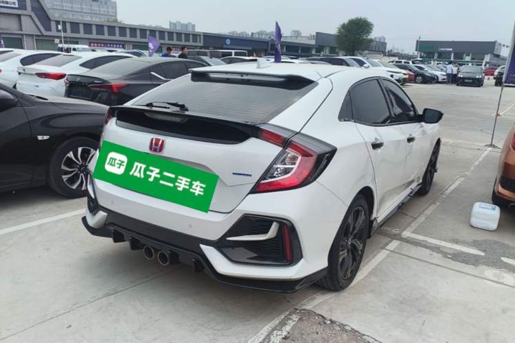 Used Honda Civic 2021 HATCHBACK 220TURBO CVT Trendy Cool Edition Rear Right 45 Deg