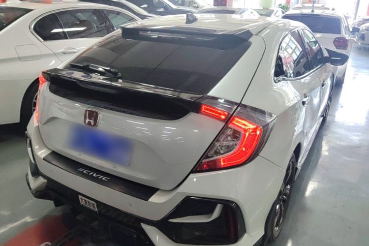 Used Honda Civic 2021 HATCHBACK 220TURBO CVT Trendy Cool Edition Rear Right 45 Deg