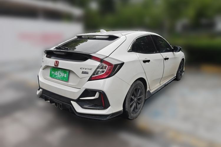 Used Honda Civic 2021 HATCHBACK 220TURBO CVT New Trendsetter Rear Right 45 Deg