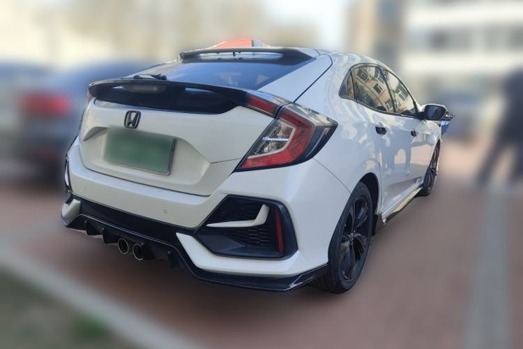 Used Honda Civic 2021 HATCHBACK 220TURBO CVT Trendy Cool Edition Rear Right 45 Deg