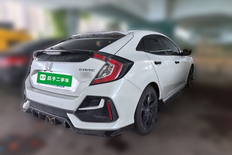 Used Honda Civic 2021 HATCHBACK 220TURBO CVT Trendy Cool Edition Rear Right 45 Deg