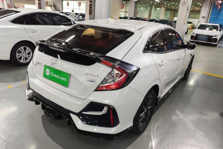 Used Honda Civic 2021 HATCHBACK 220TURBO CVT New Trendsetter Rear Right 45 Deg