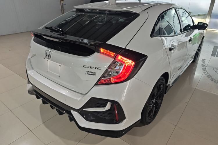 Used Honda Civic 2021 HATCHBACK 220TURBO CVT Trendy Cool Edition Rear Right 45 Deg