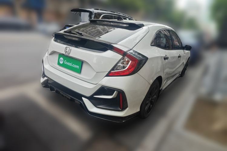 Used Honda Civic 2021 HATCHBACK 220TURBO CVT New Trendsetter Rear Right 45 Deg