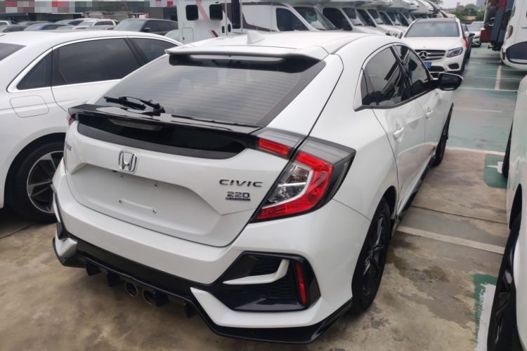 Used Honda Civic 2021 HATCHBACK 220TURBO CVT New Trendsetter Rear Right 45 Deg