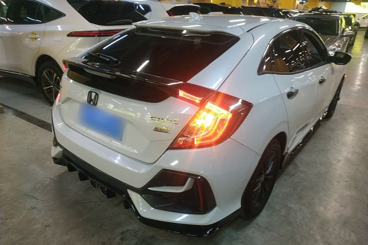 Used Honda Civic 2021 HATCHBACK 220TURBO CVT New Trendsetter Rear Right 45 Deg