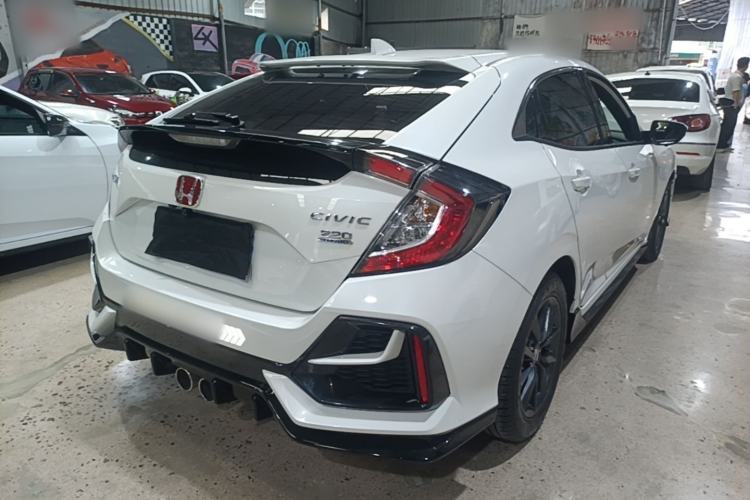 Used Honda Civic 2021 HATCHBACK 220TURBO CVT New Trendsetter Rear Right 45 Deg