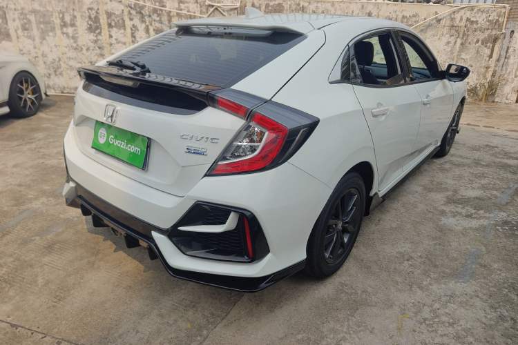Used Honda Civic 2021 HATCHBACK 220TURBO CVT New Trendsetter Rear Right 45 Deg