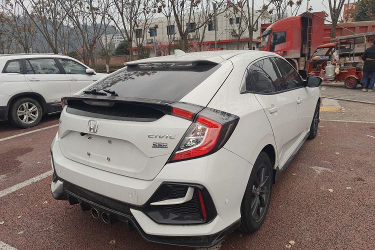 Used Honda Civic 2021 HATCHBACK 220TURBO CVT New Trendsetter Rear Right 45 Deg