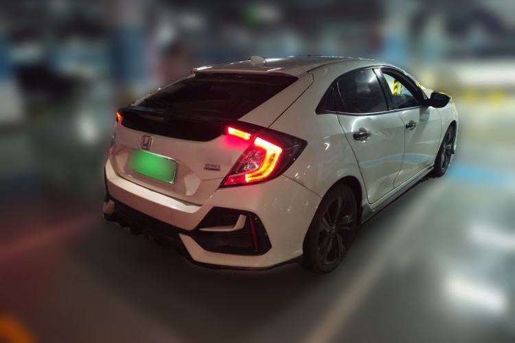 Used Honda Civic 2021 HATCHBACK 220TURBO CVT Trendy Cool Edition Rear Right 45 Deg