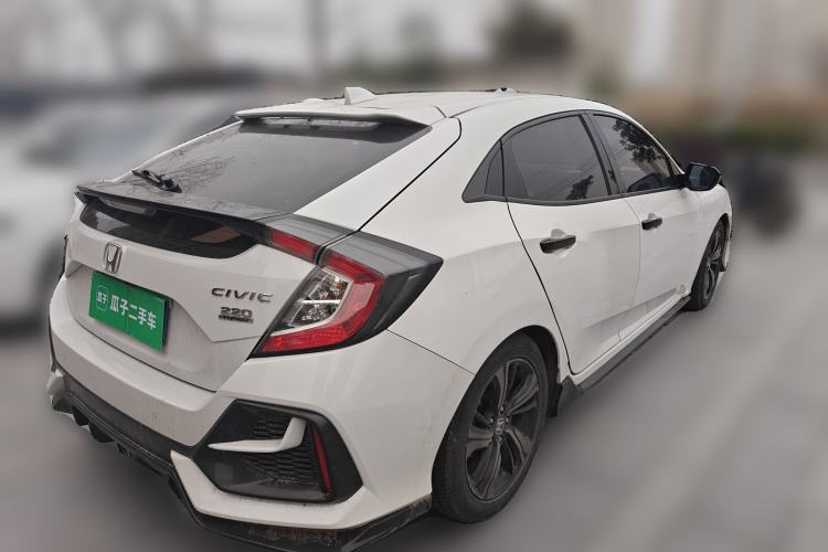 Used Honda Civic 2021 HATCHBACK 220TURBO CVT Trendy Cool Edition Rear Right 45 Deg