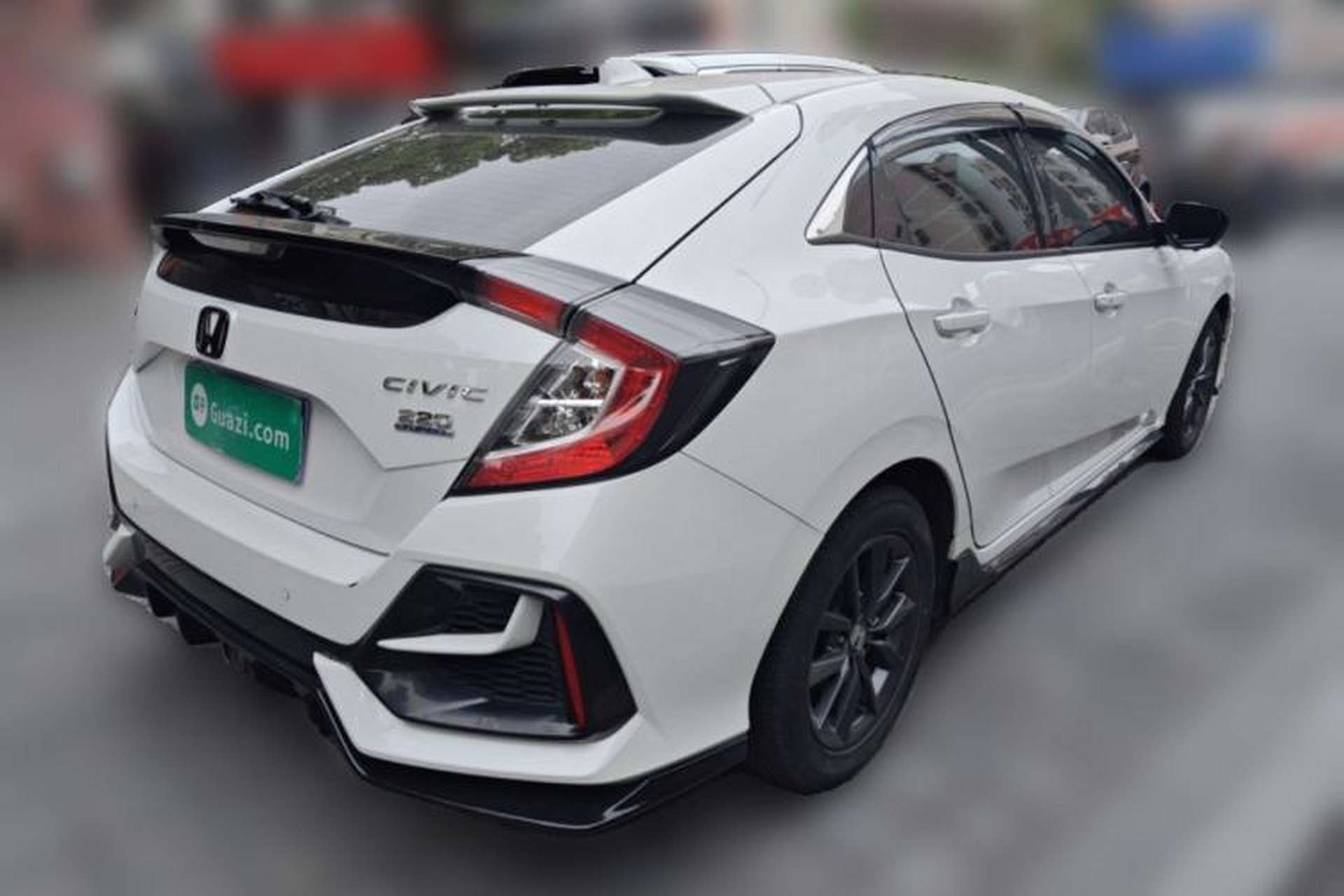 Used Honda Civic 2021 HATCHBACK 220TURBO CVT New Trendsetter Rear Right 45 Deg
