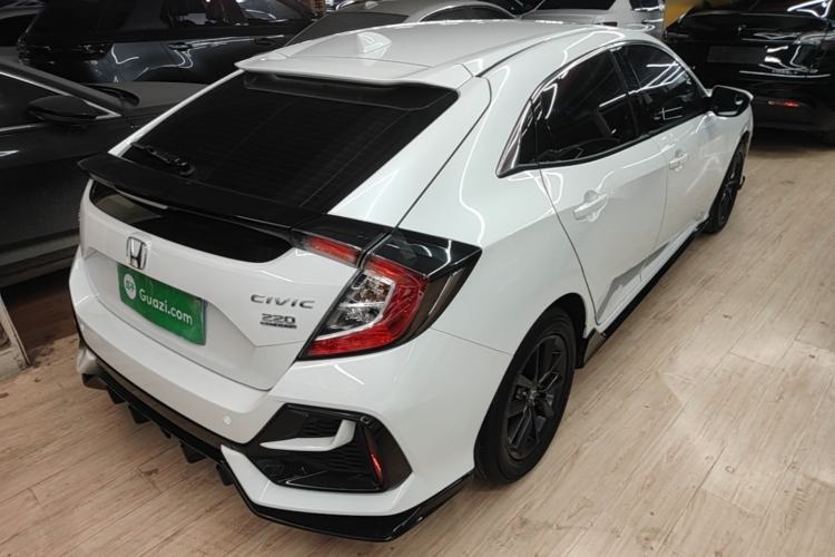 Used Honda Civic 2021 HATCHBACK 220TURBO CVT New Trendsetter Rear Right 45 Deg