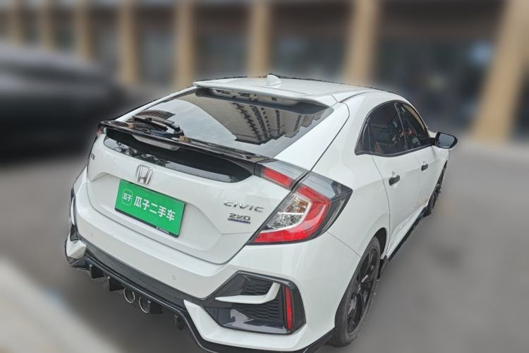 Used Honda Civic 2021 HATCHBACK 220TURBO CVT Trendy Cool Edition Rear Right 45 Deg