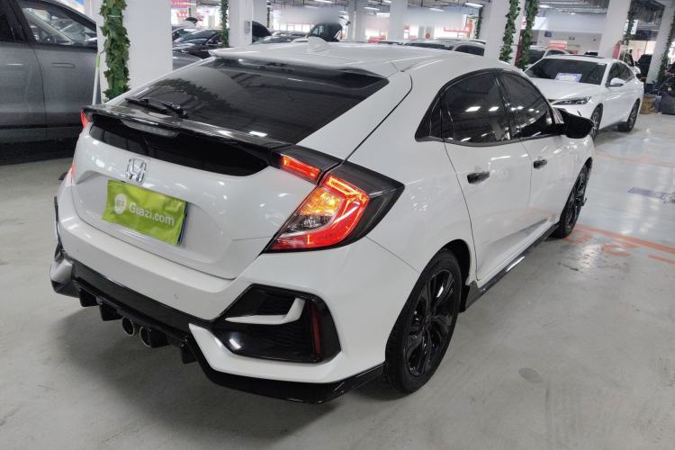 Used Honda Civic 2021 HATCHBACK 220TURBO CVT Trendy Cool Edition Rear Right 45 Deg