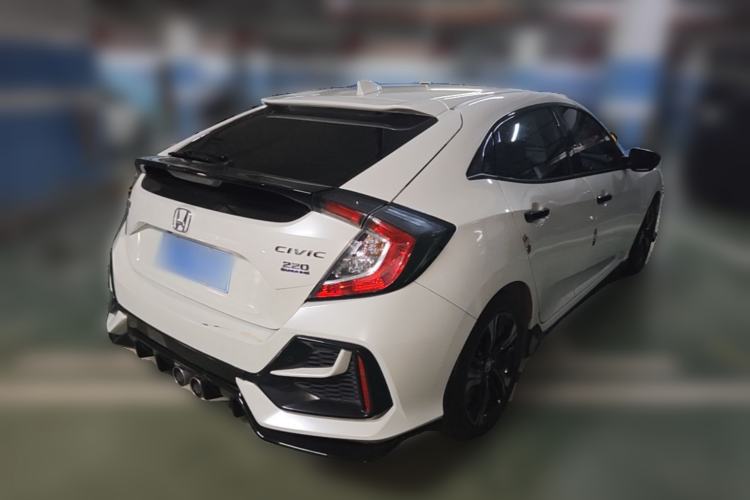 Used Honda Civic 2021 HATCHBACK 220TURBO CVT Trendy Cool Edition Rear Right 45 Deg