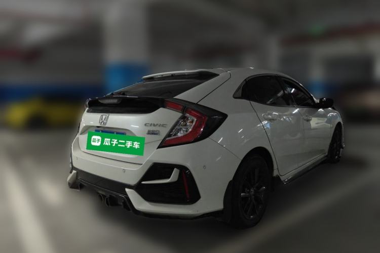 Used Honda Civic 2021 HATCHBACK 220TURBO CVT New Trendsetter Rear Right 45 Deg