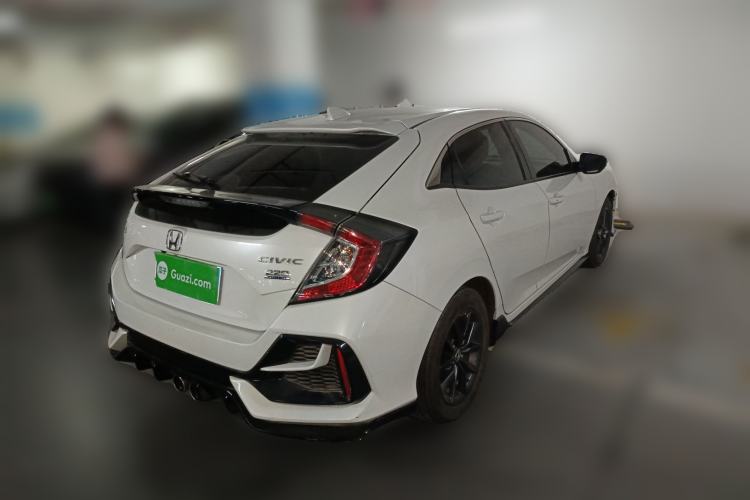 Used Honda Civic 2021 HATCHBACK 220TURBO CVT New Trendsetter Rear Right 45 Deg