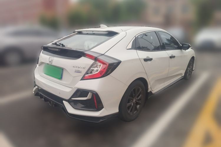 Used Honda Civic 2021 HATCHBACK 220TURBO CVT New Trendsetter Rear Right 45 Deg