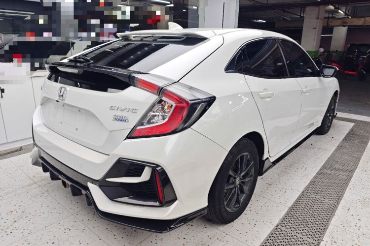 Used Honda Civic 2021 HATCHBACK 220TURBO CVT New Trendsetter Rear Right 45 Deg
