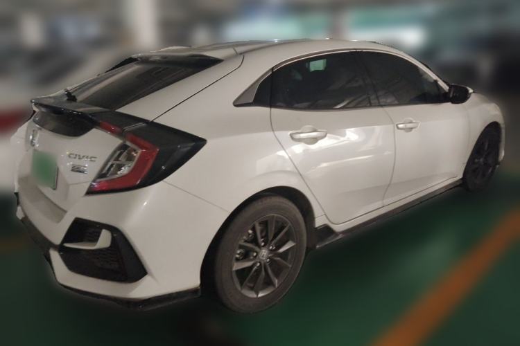Used Honda Civic 2021 HATCHBACK 220TURBO CVT New Trendsetter Rear Right 45 Deg
