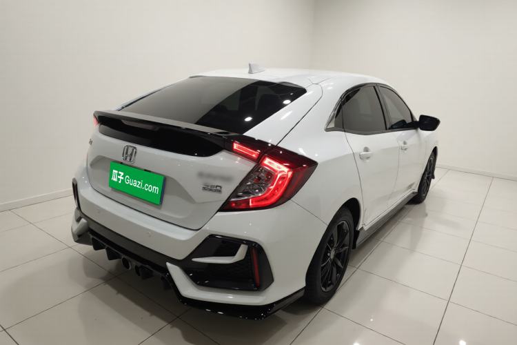 Used Honda Civic 2021 HATCHBACK 220TURBO CVT New Trendsetter Rear Right 45 Deg