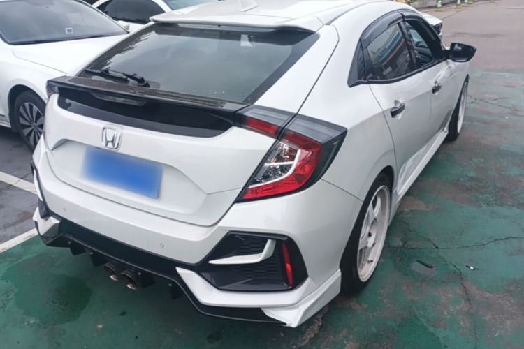 Used Honda Civic 2021 HATCHBACK 220TURBO Manual Driving Pleasure Control Rear Right 45 Deg