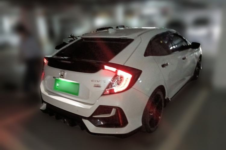 Used Honda Civic 2021 HATCHBACK 220TURBO CVT Trendy Cool Edition Rear Right 45 Deg