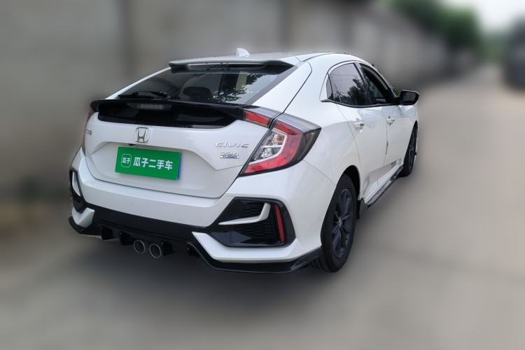 Used Honda Civic 2021 HATCHBACK 220TURBO CVT New Trendsetter Rear Right 45 Deg