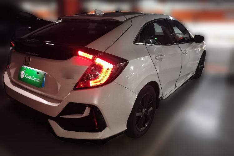Used Honda Civic 2021 HATCHBACK 220TURBO CVT New Trendsetter Rear Right 45 Deg