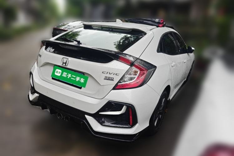 Used Honda Civic 2021 HATCHBACK 220TURBO CVT New Trendsetter Rear Right 45 Deg