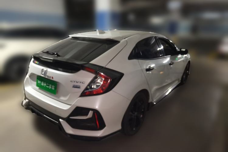 Used Honda Civic 2021 HATCHBACK 220TURBO CVT Trendy Cool Edition Rear Right 45 Deg