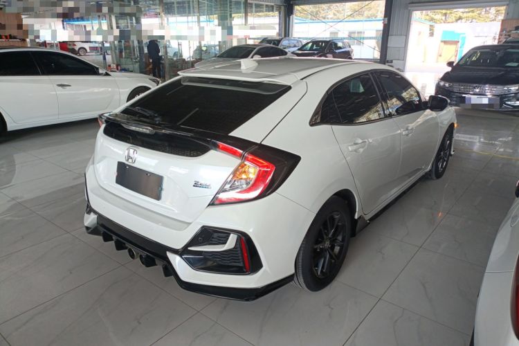Used Honda Civic 2021 HATCHBACK 220TURBO CVT New Trendsetter Rear Right 45 Deg