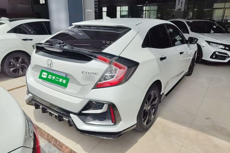 Used Honda Civic 2021 HATCHBACK 220TURBO CVT Trendy Cool Edition Rear Right 45 Deg