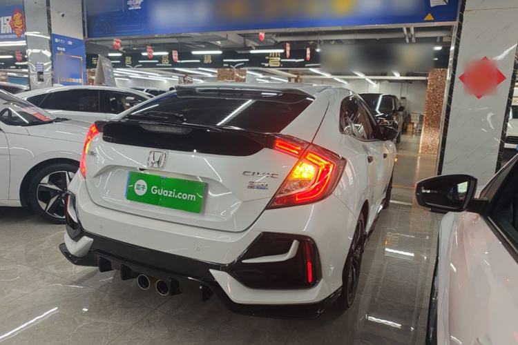 Used Honda Civic 2021 HATCHBACK 220TURBO CVT Trendy Cool Edition Rear Right 45 Deg