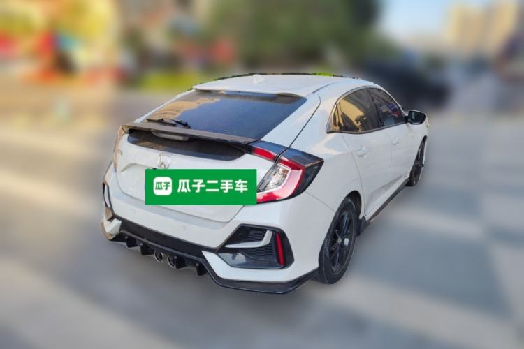 Used Honda Civic 2021 HATCHBACK 220TURBO CVT New Trendsetter Rear Right 45 Deg