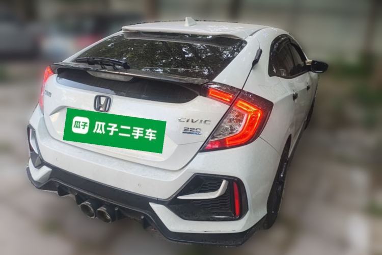 Used Honda Civic 2021 HATCHBACK 220TURBO CVT Trendy Cool Edition Rear Right 45 Deg