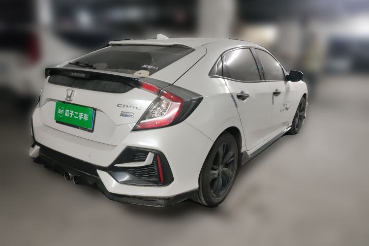 Used Honda Civic 2021 HATCHBACK 220TURBO CVT Trendy Cool Edition Rear Right 45 Deg